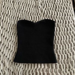 Aritzia contour bustier strapless top